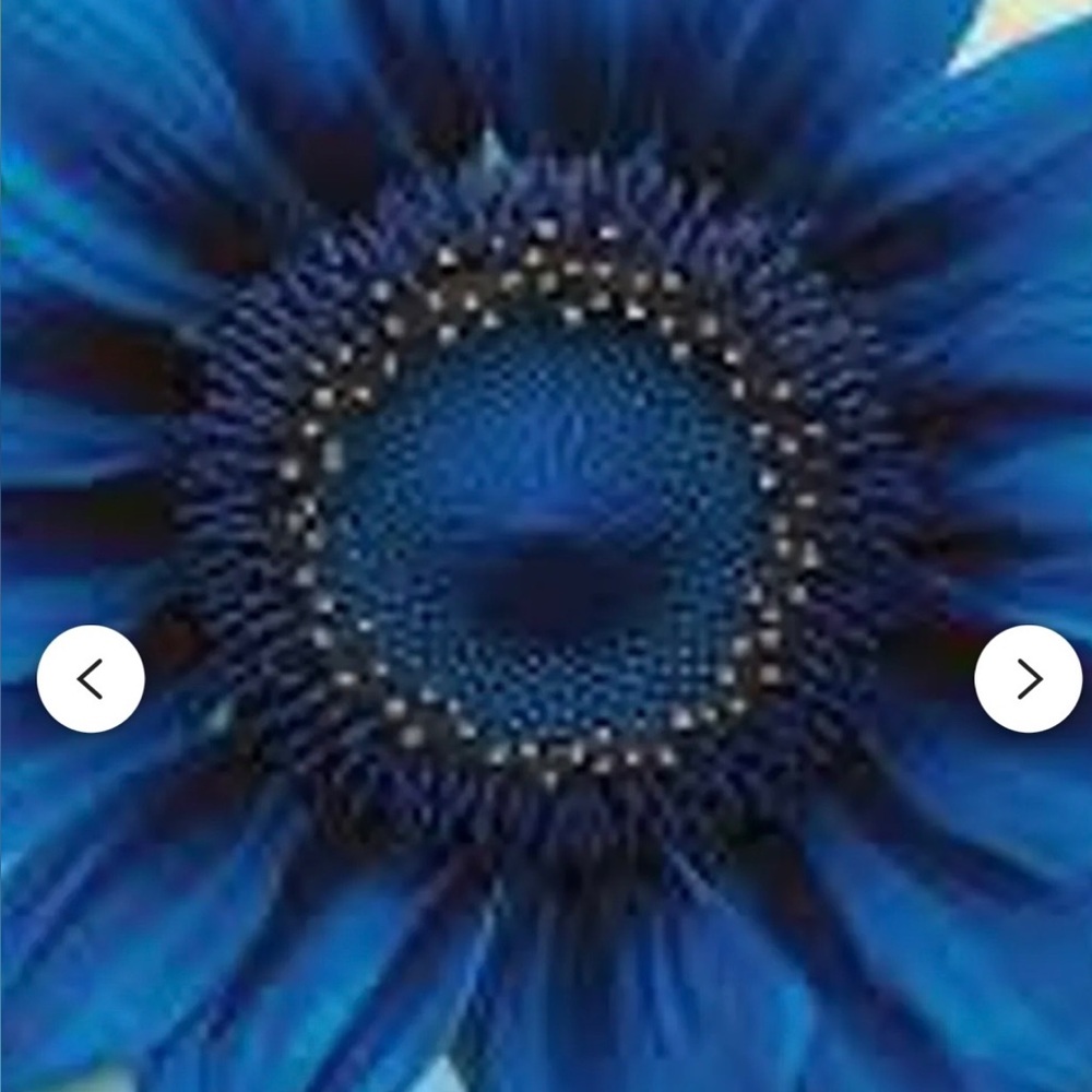Crochet sunflower beanie soft double strings acrylic new comfortable medium - Picture 10 of 10